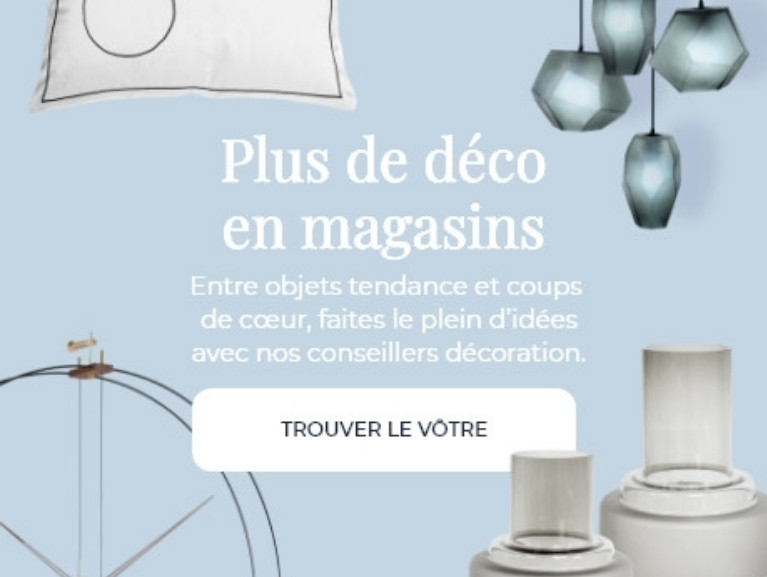 Décoration, encore plus de choix en magasin